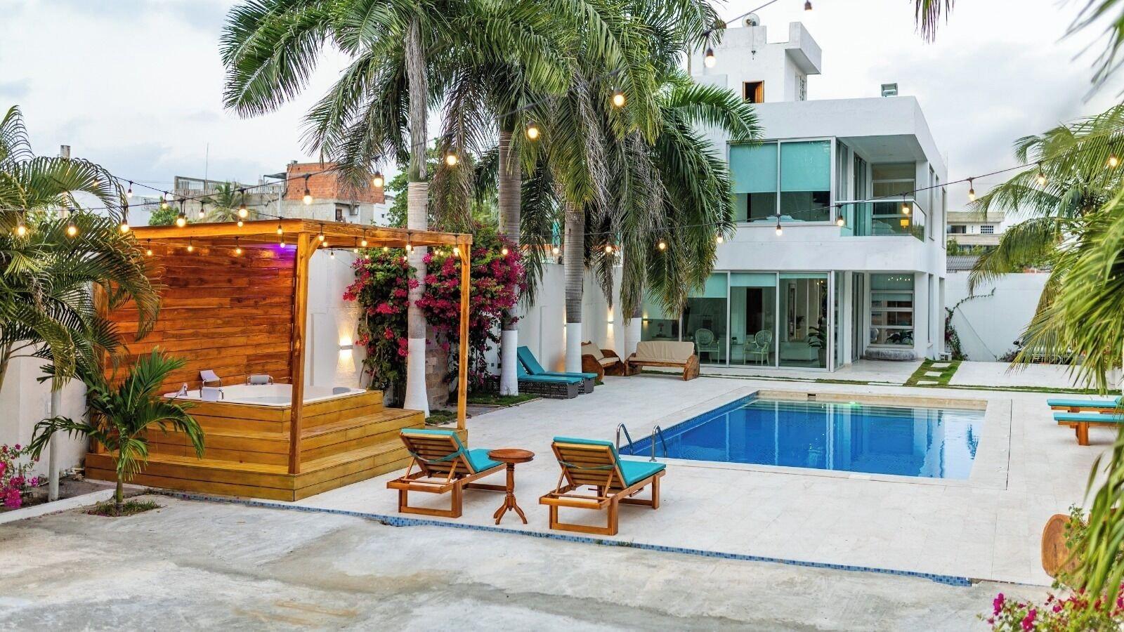 Vista Exterior Casa Romero Cartagena Club de Playa