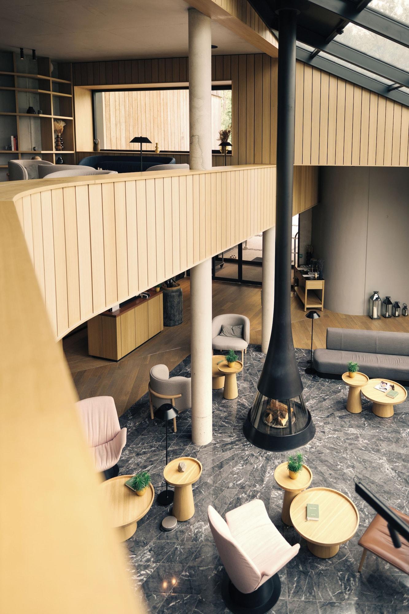 Vista Lobby Loisium Wine & Spa Hotel Champagne