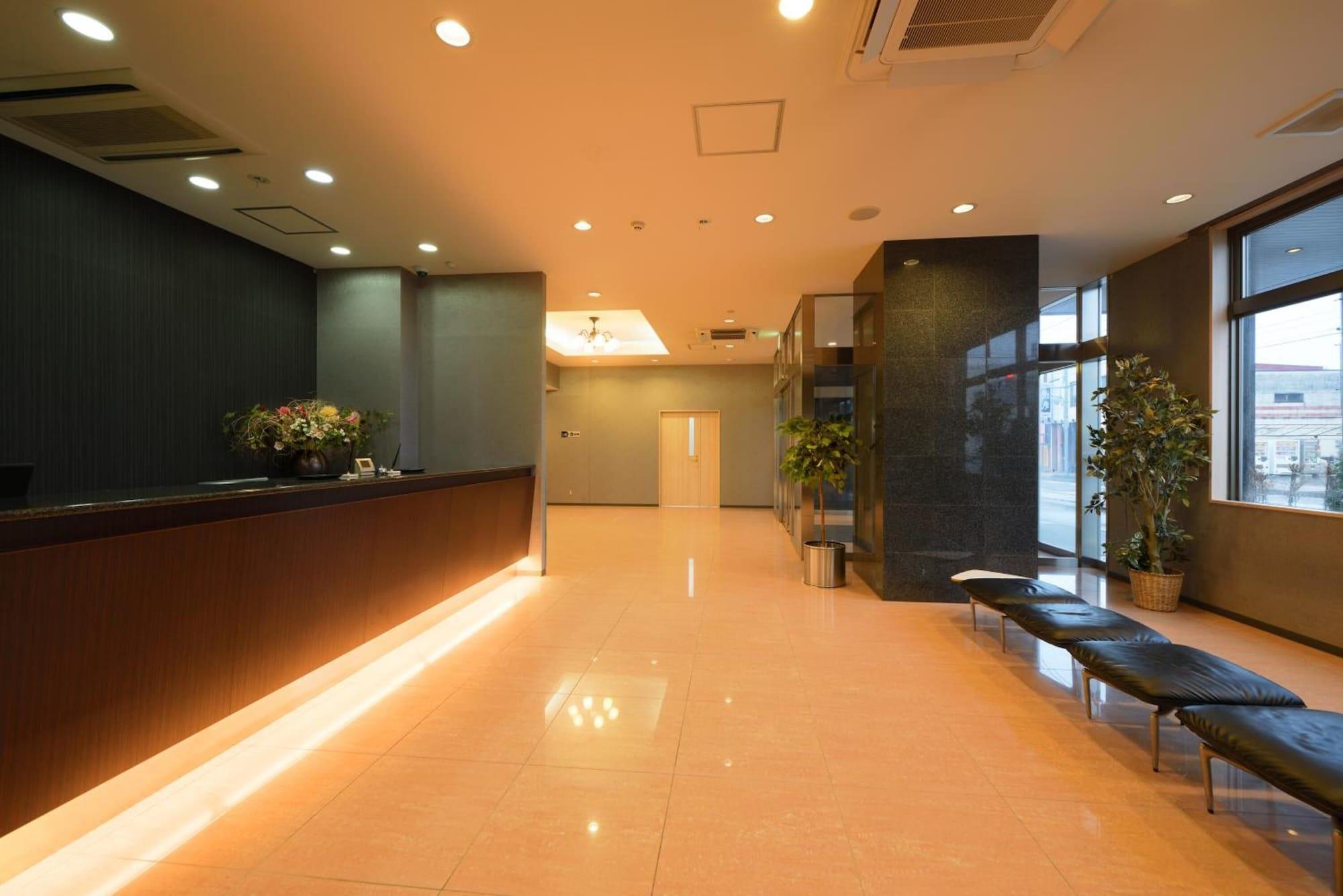 Vista Lobby Grand Park Hotel Odate