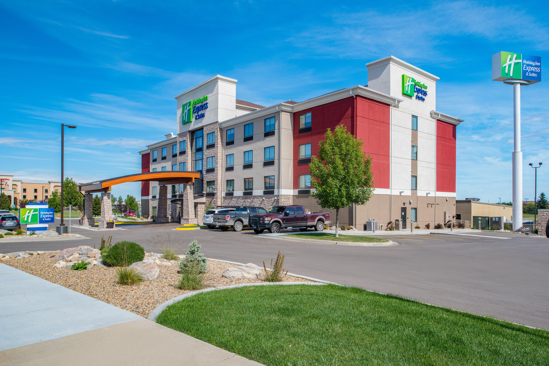 Vista Exterior Holiday Inn Express Hotel & Suites Bismarck by IHG