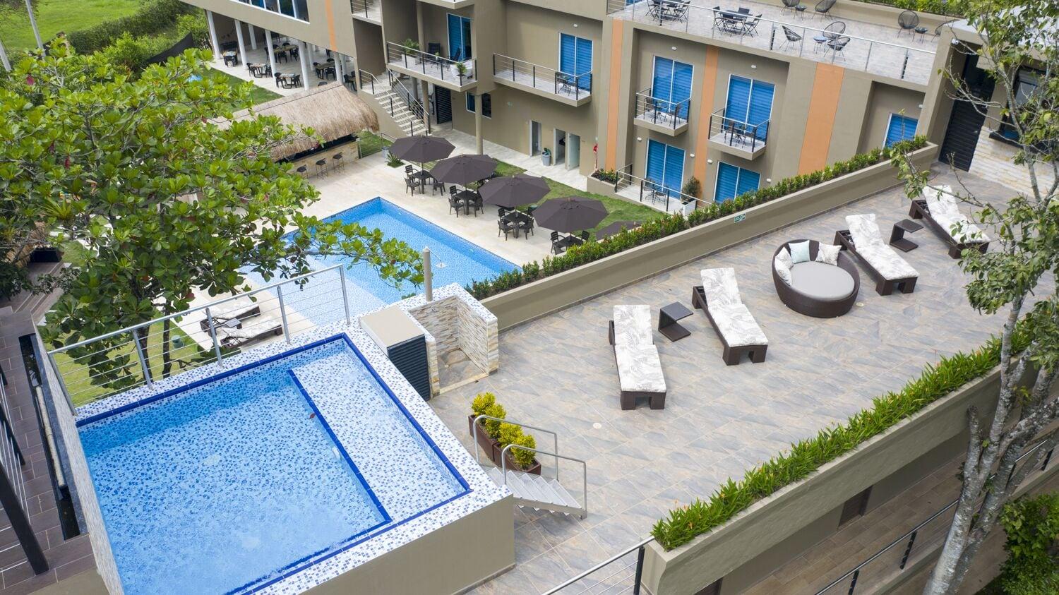 Vista Piscina Hotel Natural Hill's by H&R