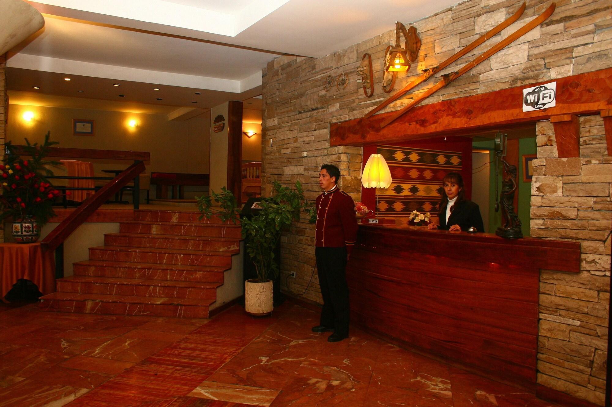 Vista Lobby Las Piedras Apart Hotel
