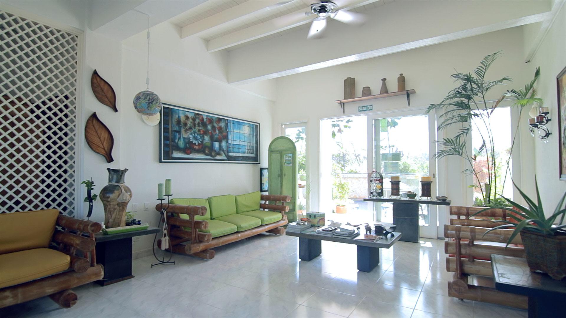Vista Lobby Hosteria Mar y Sol