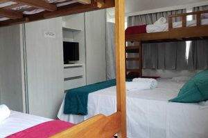 Alquiler Vacacional - Cobertura Enseada Guarujá! 2quadras Praia. Piscina, Forno Lenha e Churrasqueira!