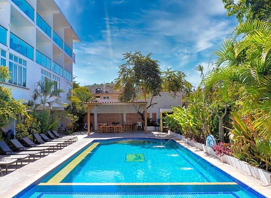 Vista Lobby Hotel Rega Suites Guayabitos - Family & Kitchen
