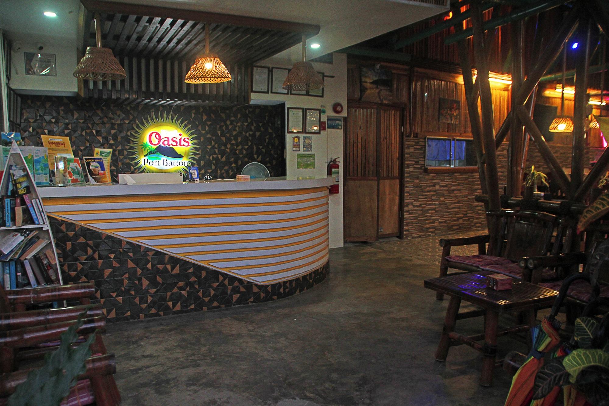 Vista Lobby Hotel Oasis Port Barton