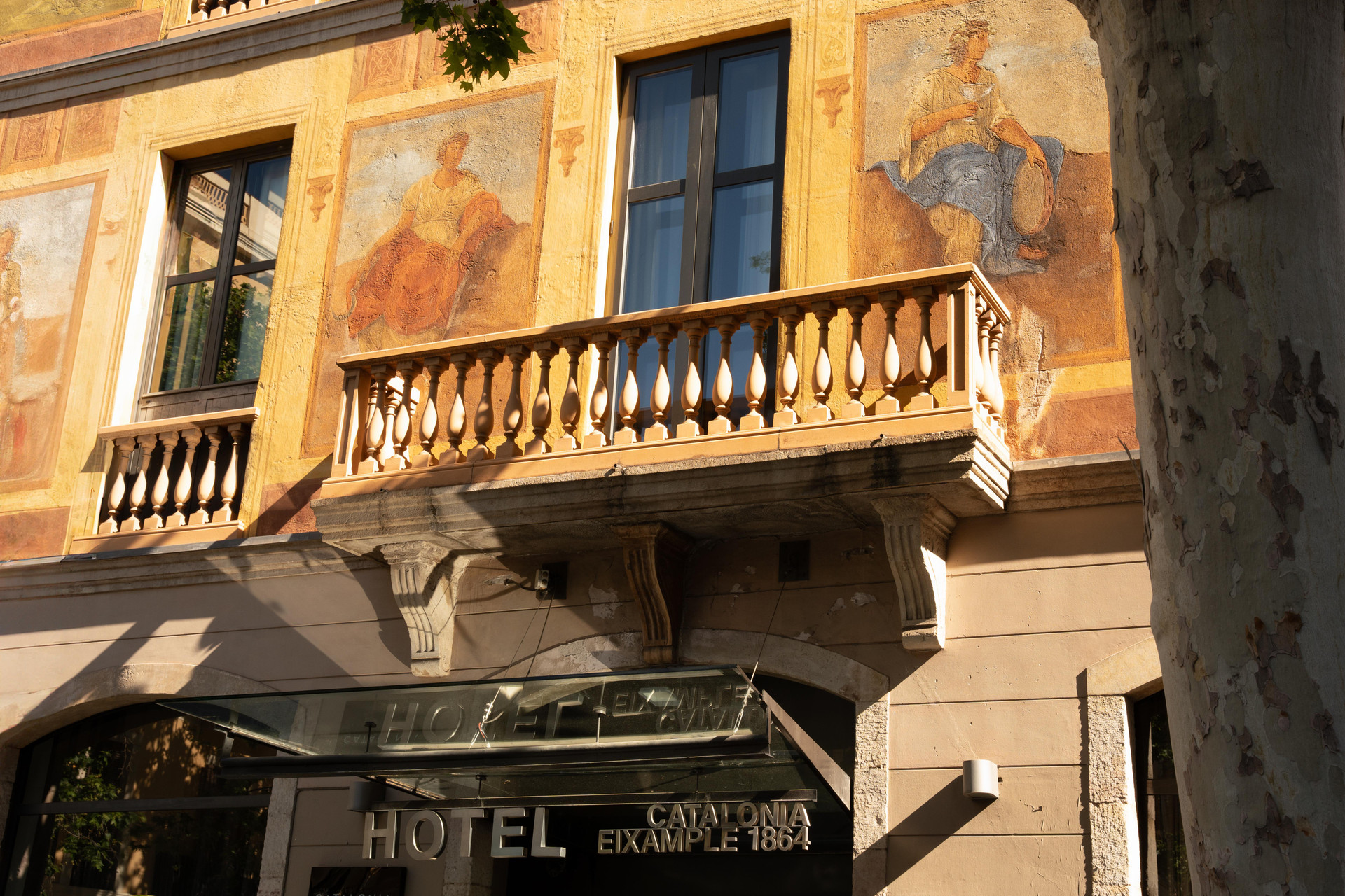 Vista Exterior Catalonia Eixample 1864