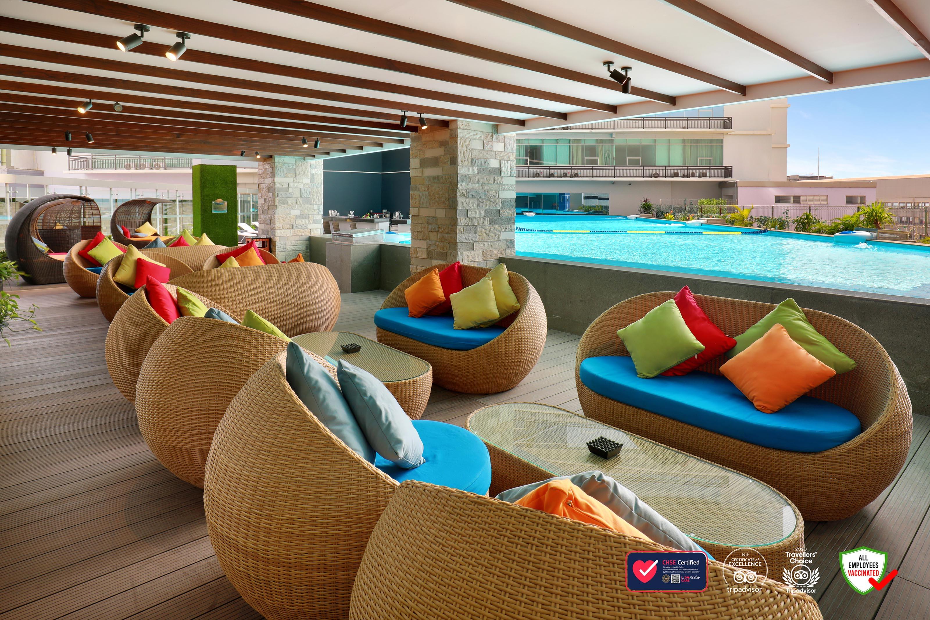 Bar/Salón Yuan Garden Pasar Baru Hotel Jakarta