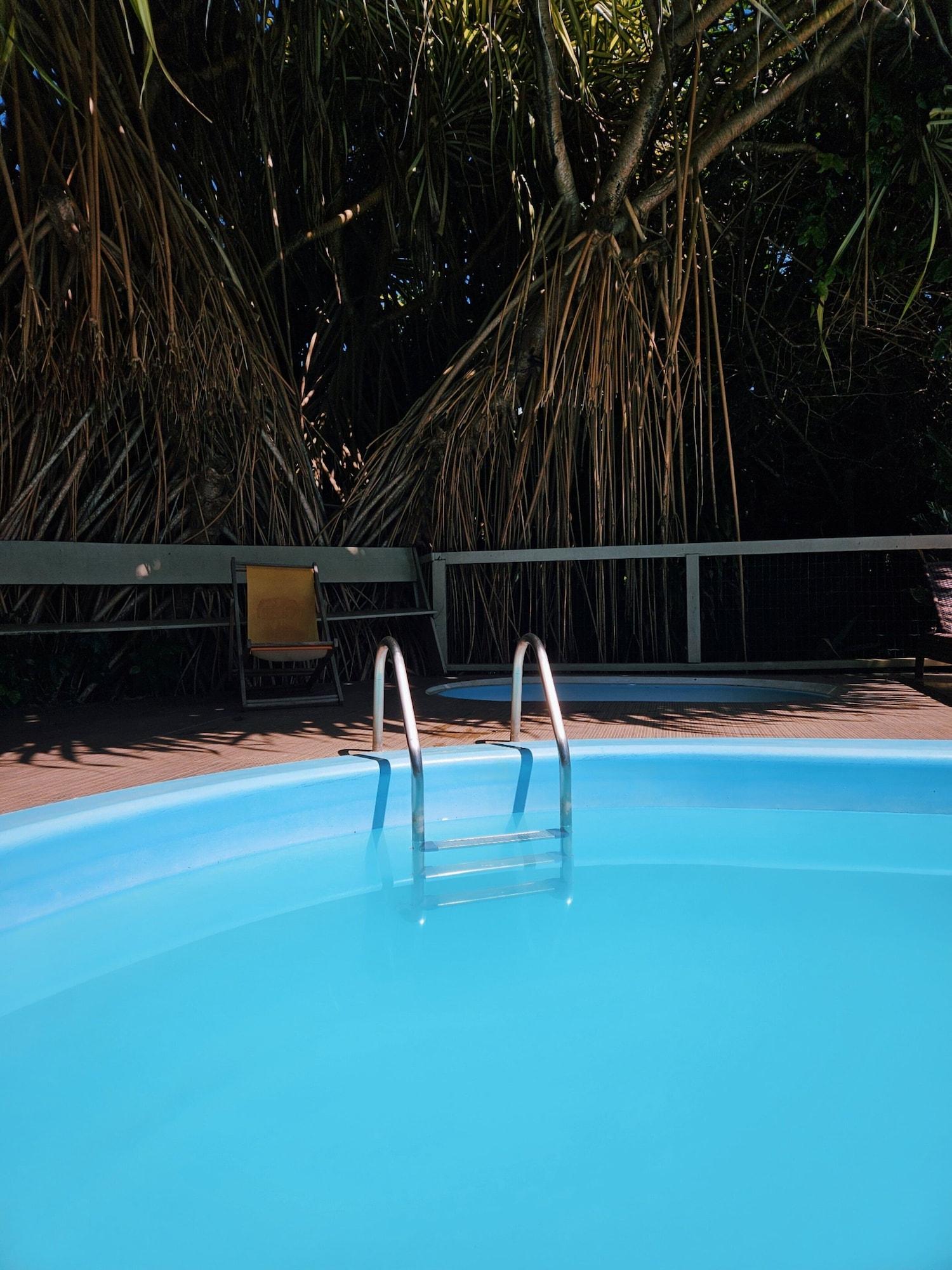 Vista Piscina Pousada Sossego