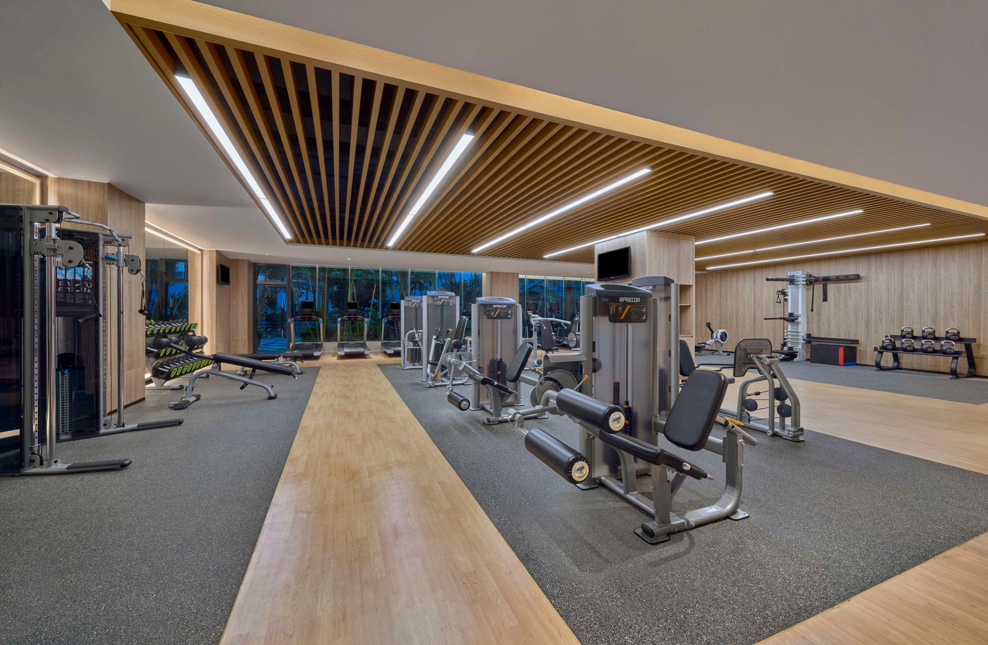 Gimnasio Hilton Guangzhou Science City