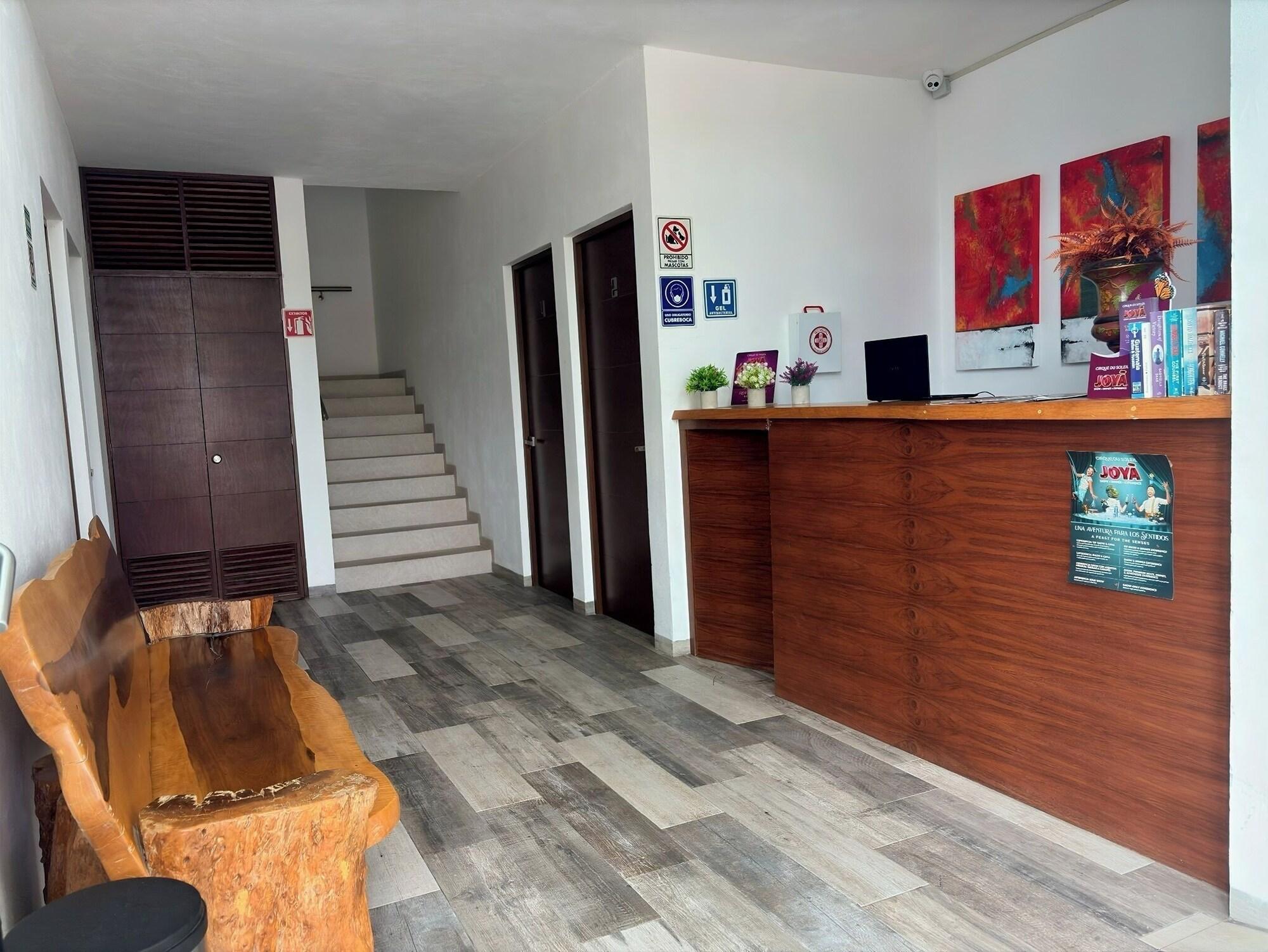 Vista Lobby Hotel Piedra del Caribe Puerto Morelos