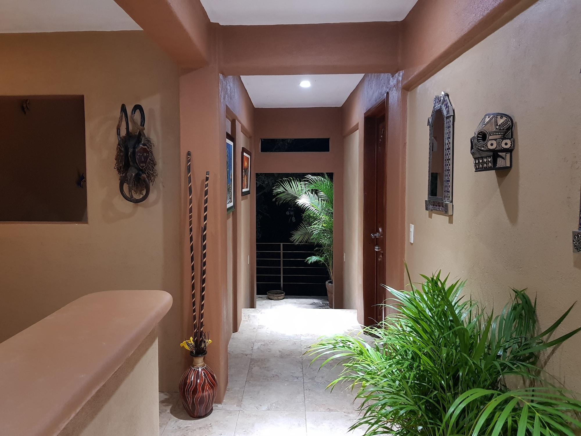 Vista Lobby Casa Arcoiris Zihuatanejo