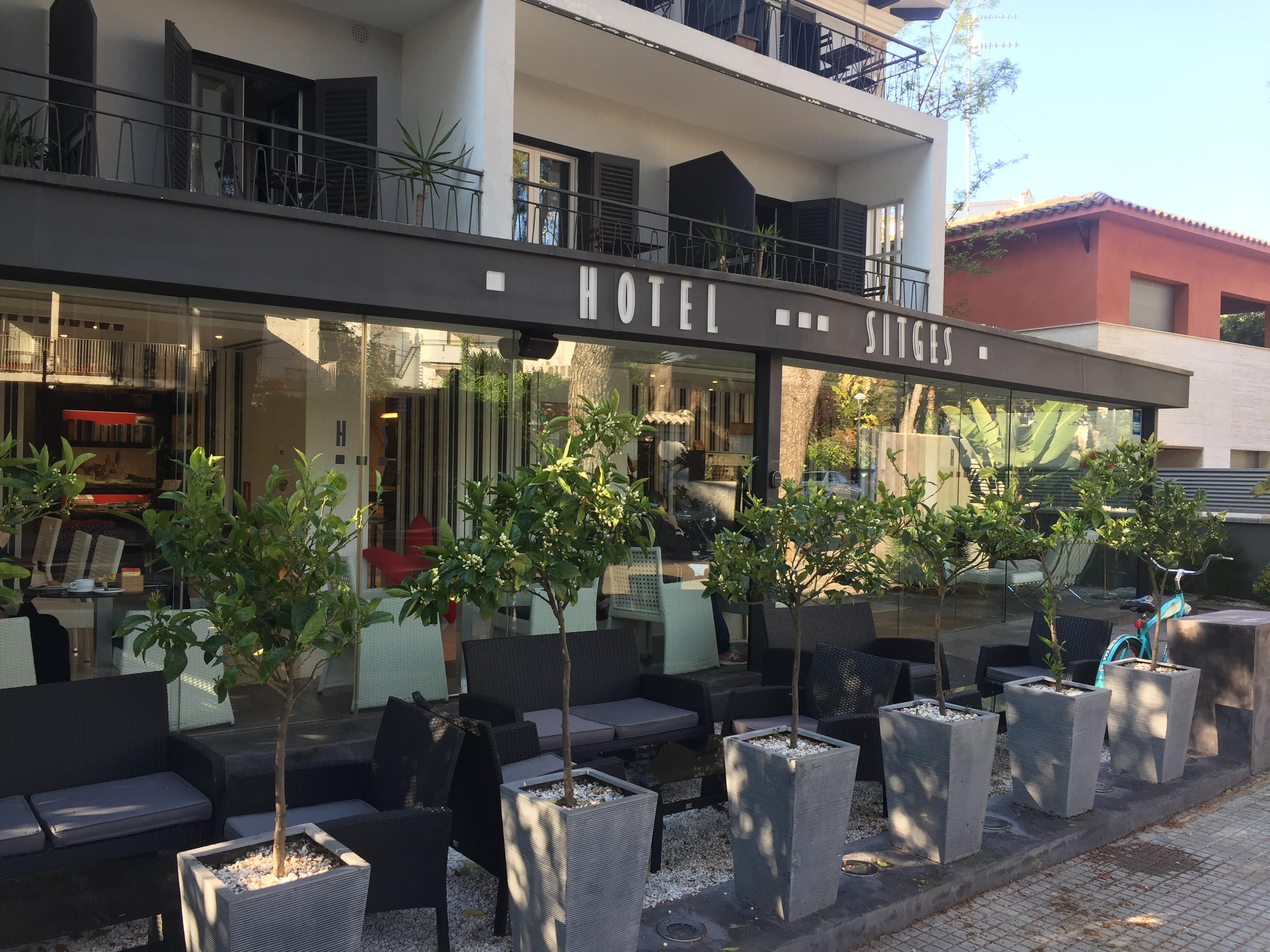 Vista Exterior Hotel Sitges