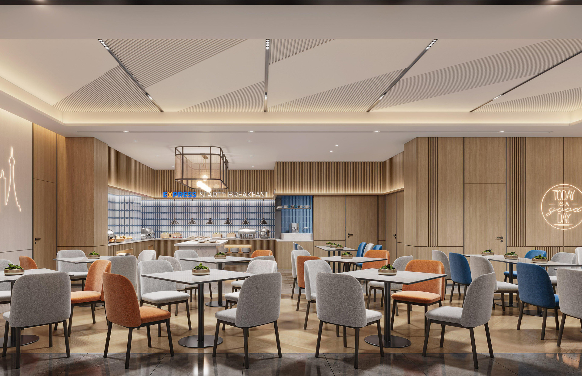 Restaurant Holiday Inn Express Zhengzhou Nongye Road