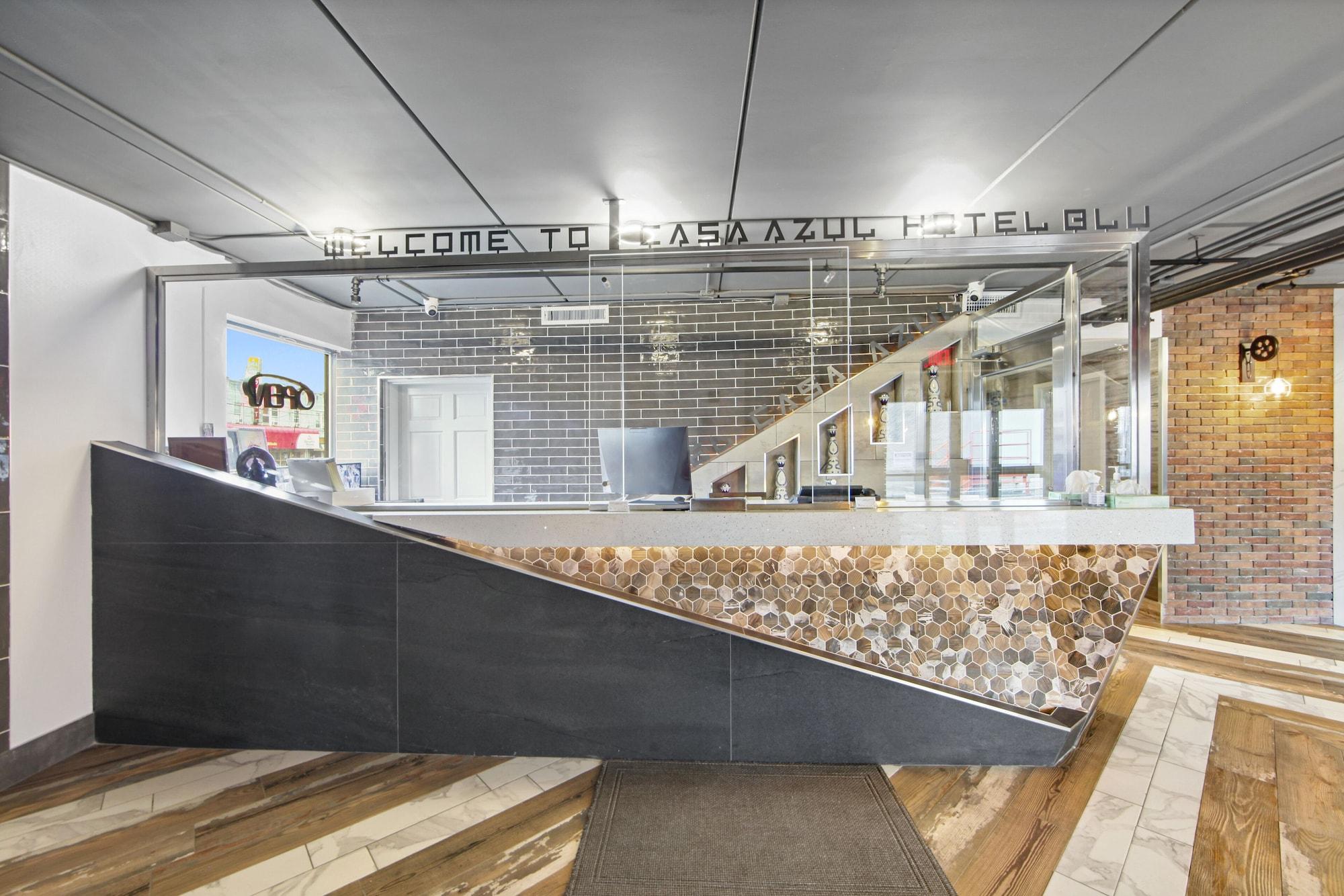 Vista Lobby Casa Azul Hotel Blu JFK