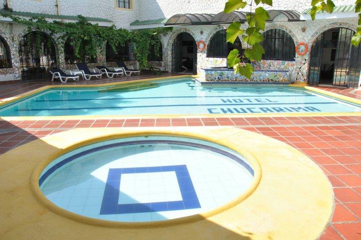 Pool view Hotel Chucarima
