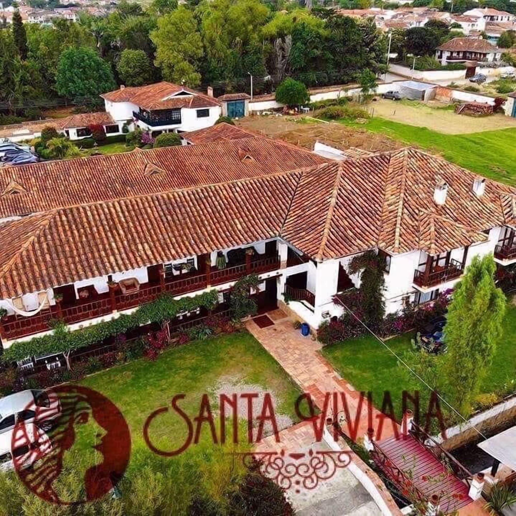Vista Exterior Hotel Santa Viviana Villa de Leyva