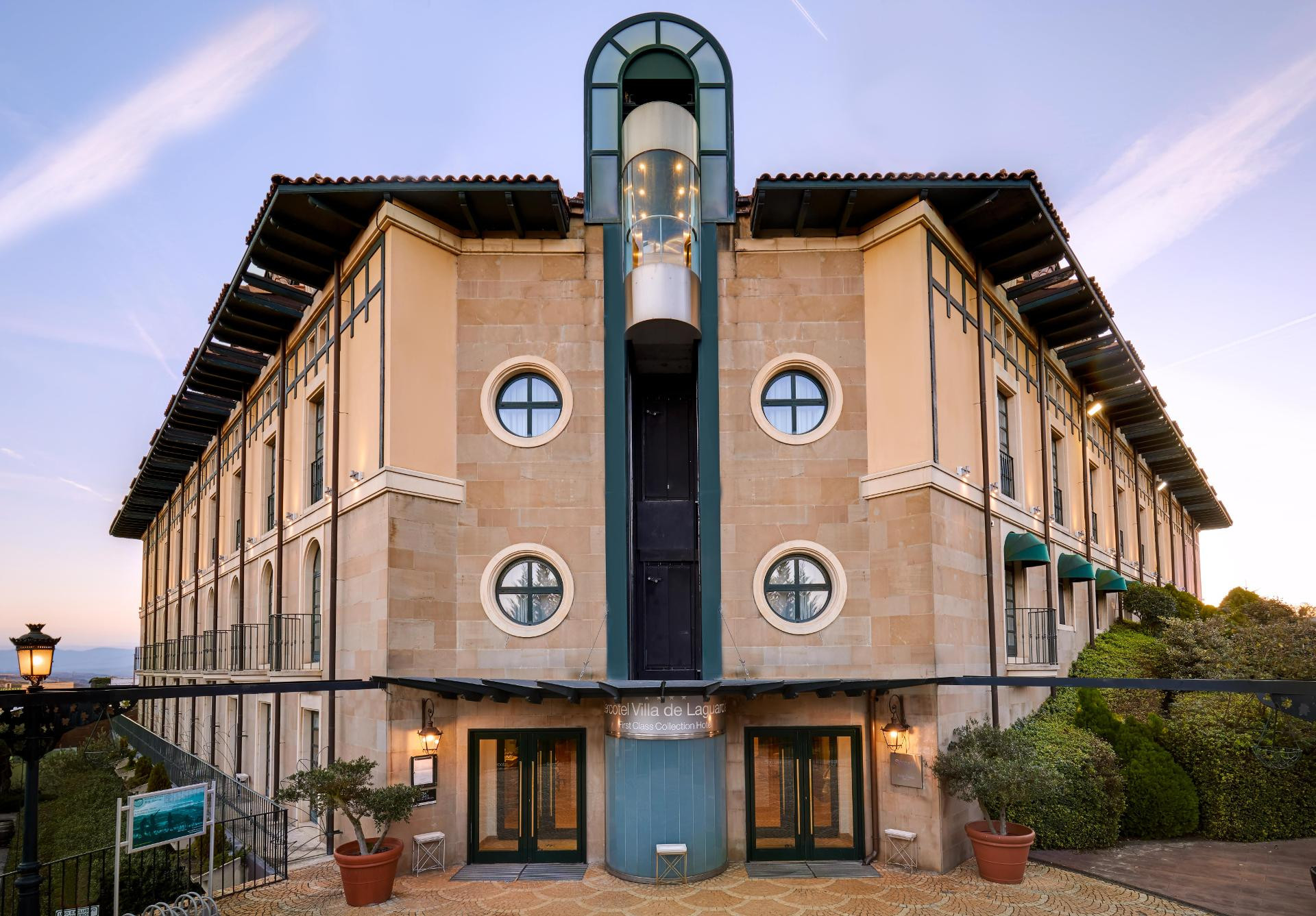 Vista Exterior Silken Villa de Laguardia