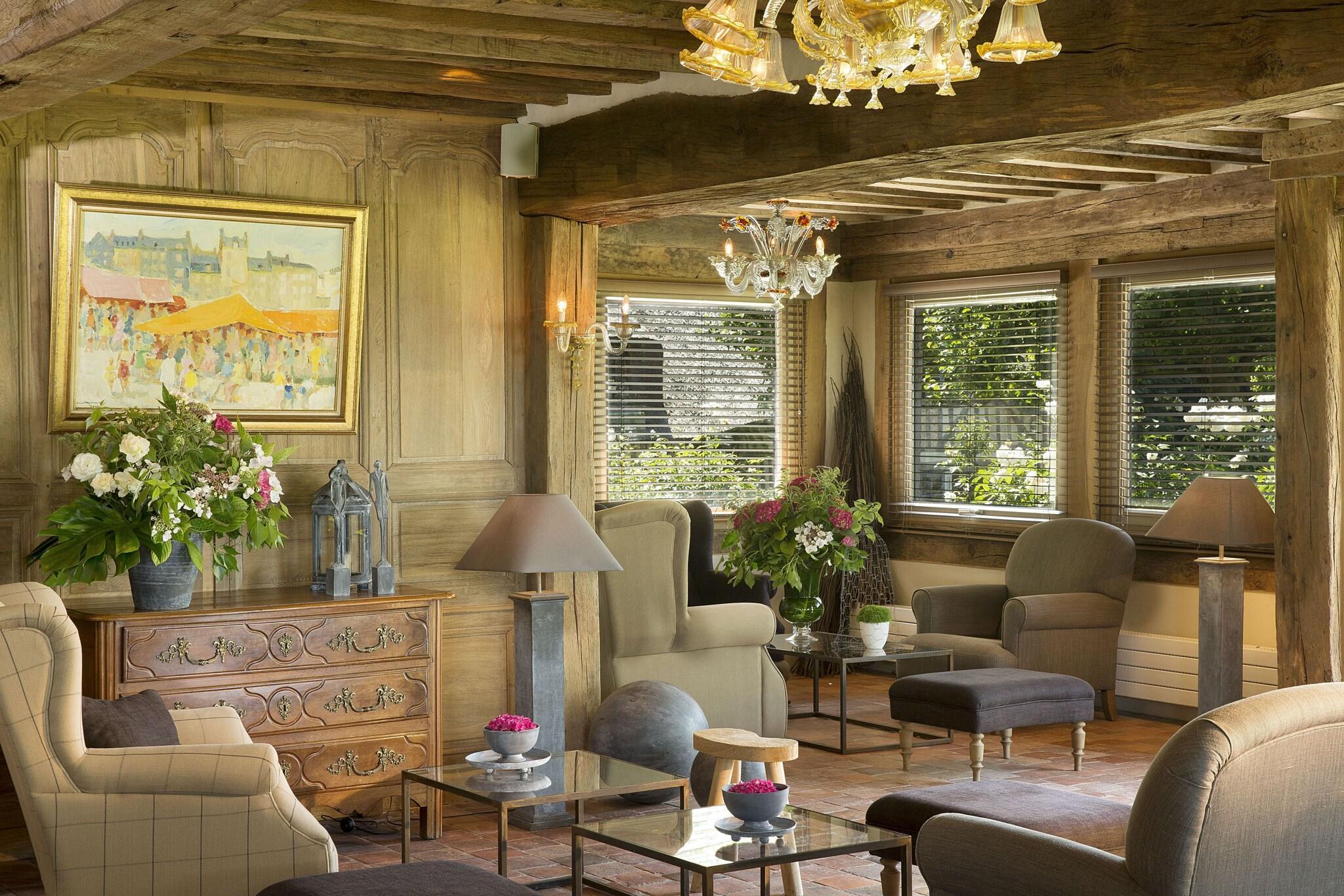 Vista Lobby La Ferme Saint Simeon