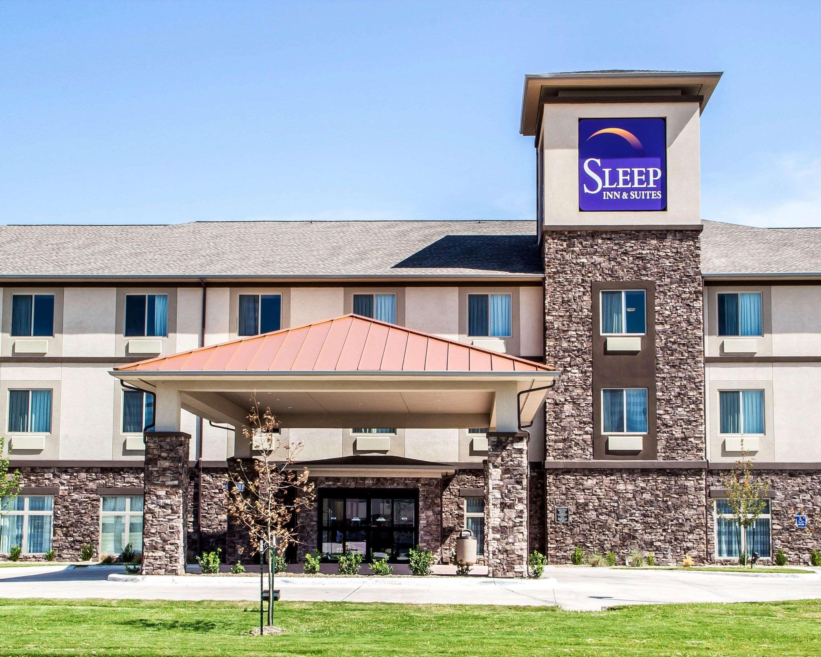 Vista Exterior Sleep Inn & Suites Blackwell I-35