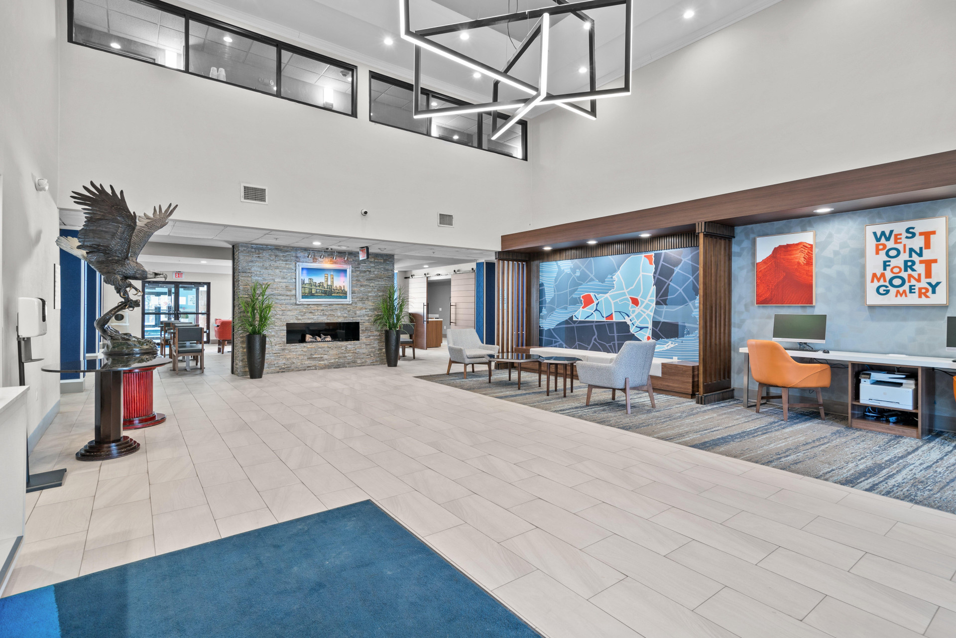 Vista Exterior Holiday Inn Express Hotel&Suites West Point-For