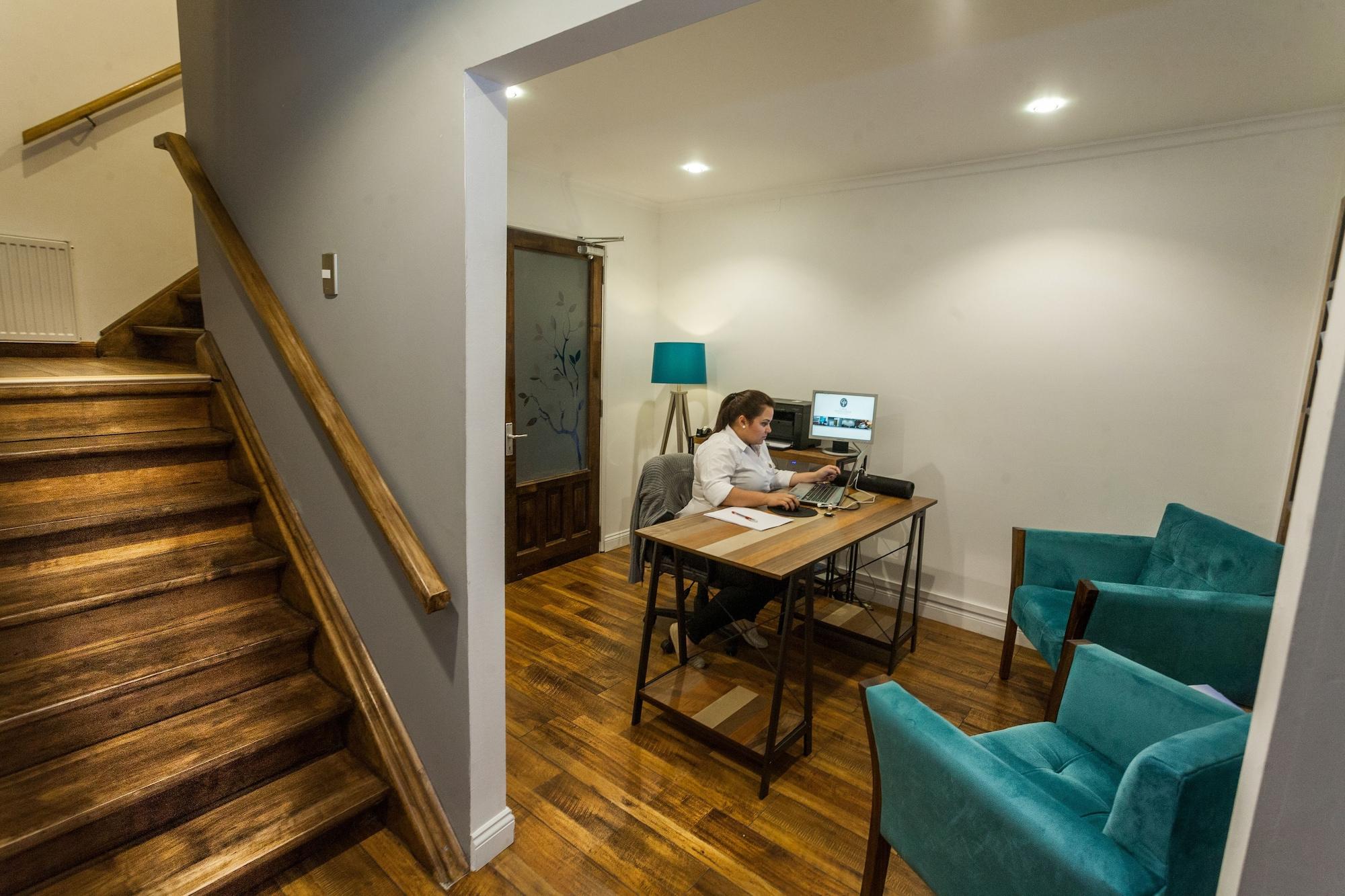 Vista Lobby Casa de la Patagonia