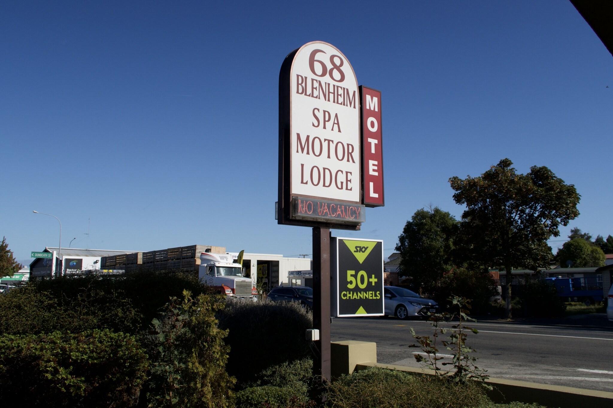 Vista Exterior Blenheim Spa Motor Lodge