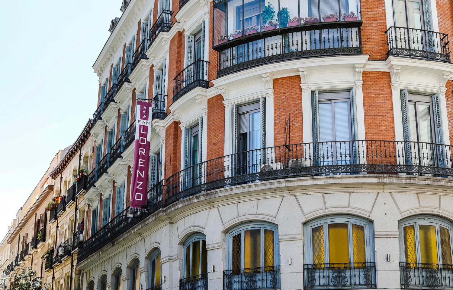 Vista Exterior Hostal San Lorenzo
