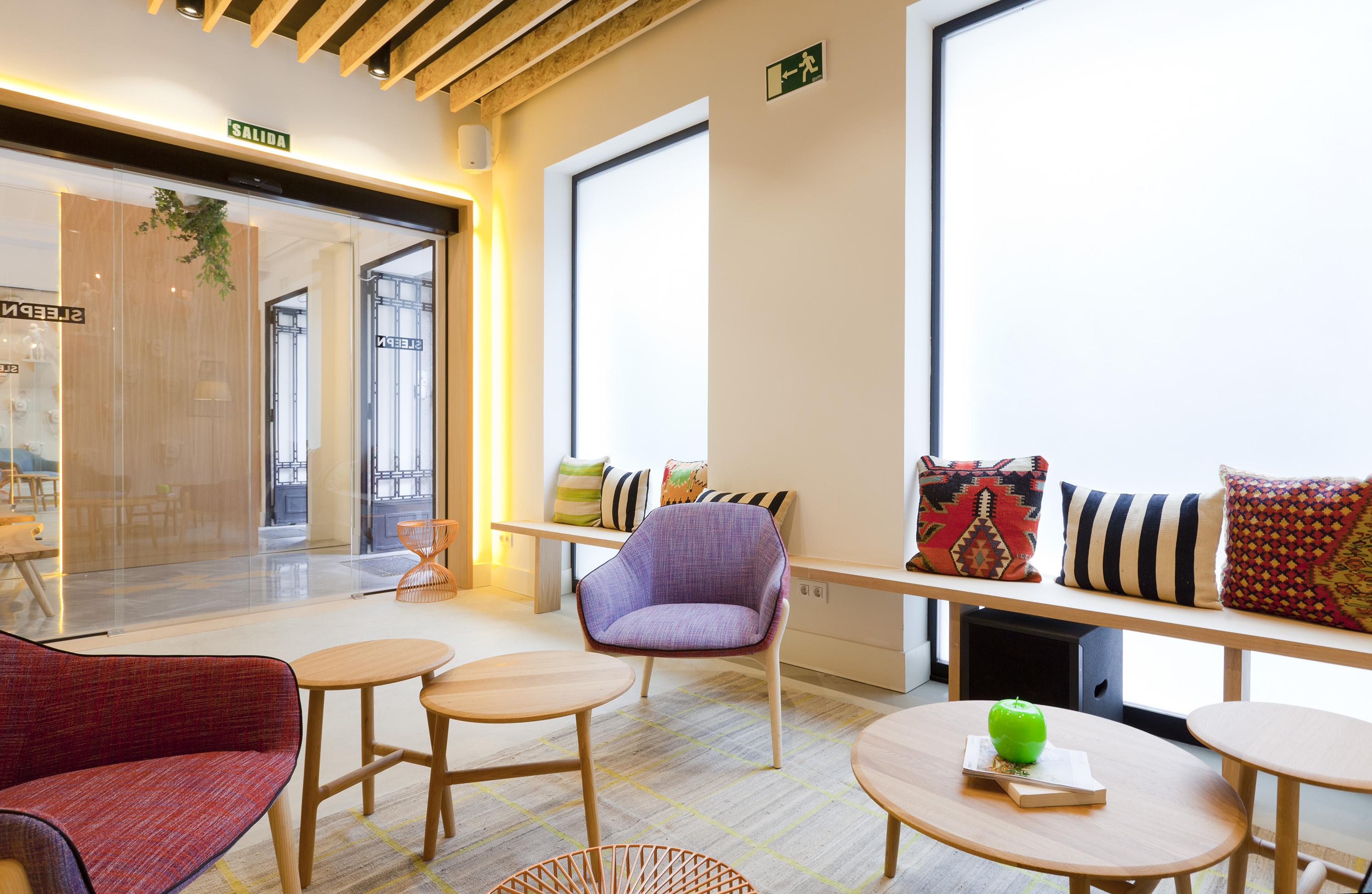 Vista Lobby SLEEP’N Atocha – B Corp Certified