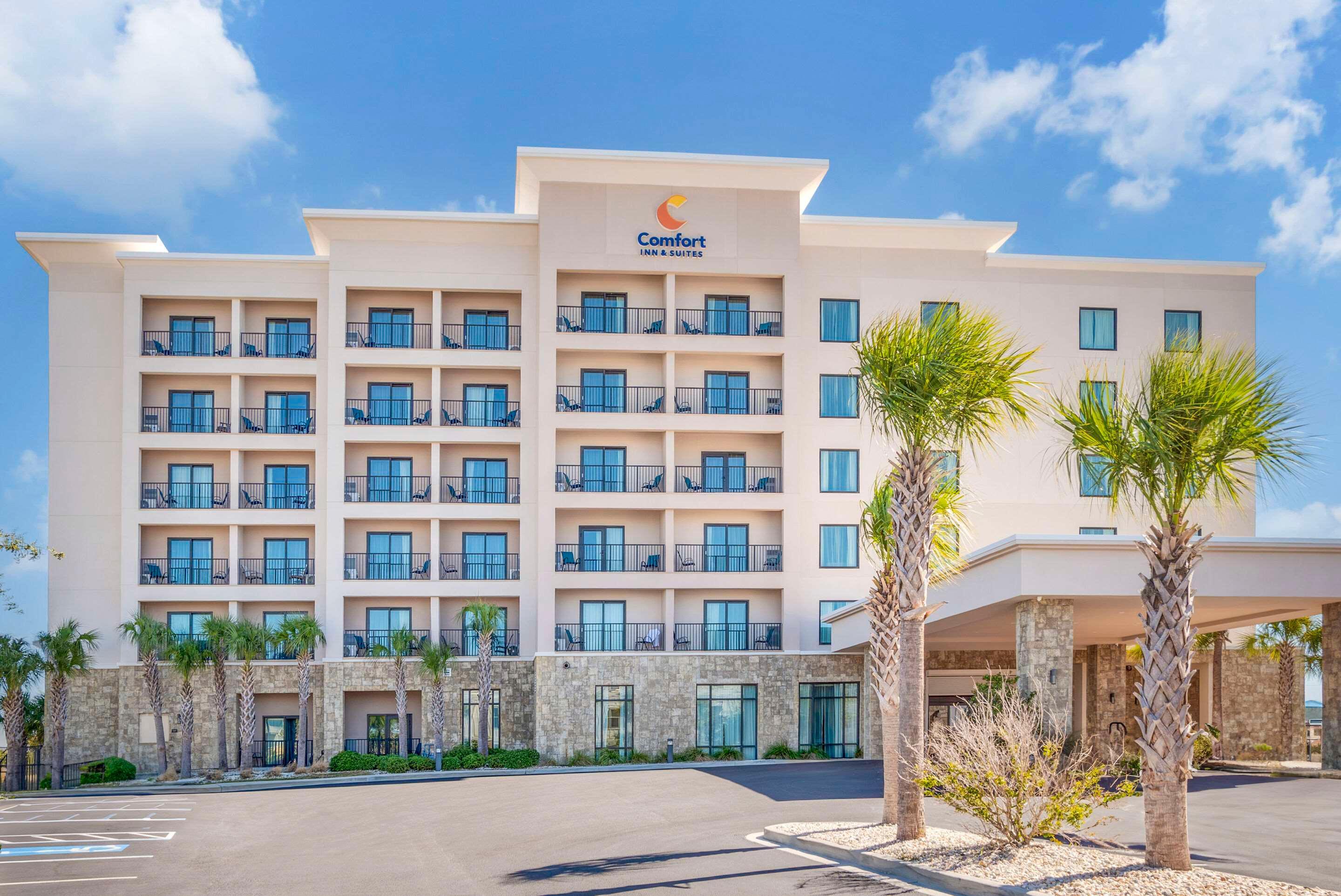 Vista Exterior Comfort Inn & Suites Gulf Shores East Beach