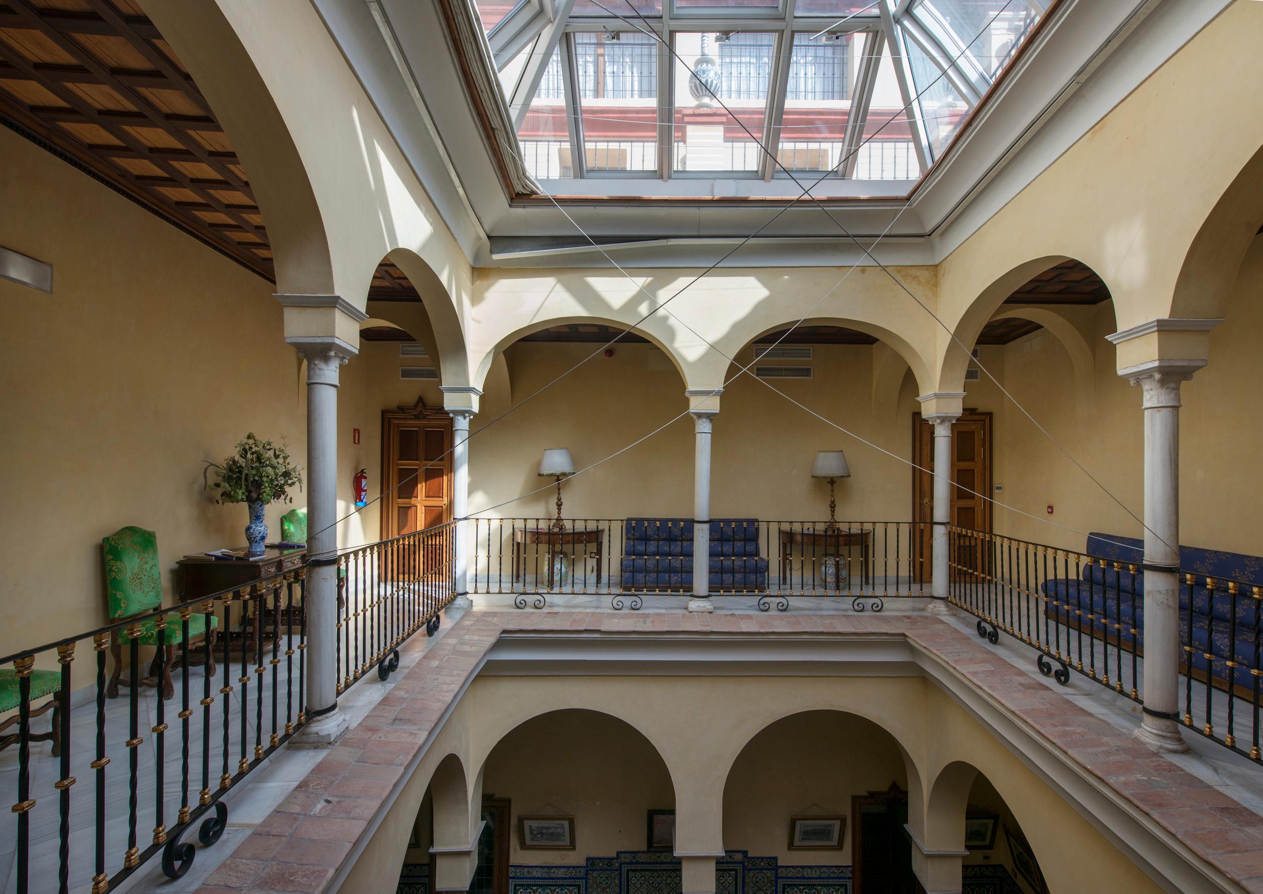 Vista do lobby Las Casas de la Judería, Sevilla Historic City Center