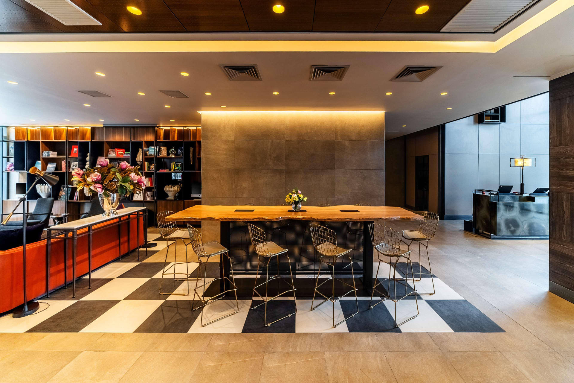 Vista Lobby Hyatt Centric Las Condes Santiago