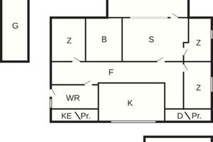 Alquiler Vacacional - 6 Person Holiday Home in Hals