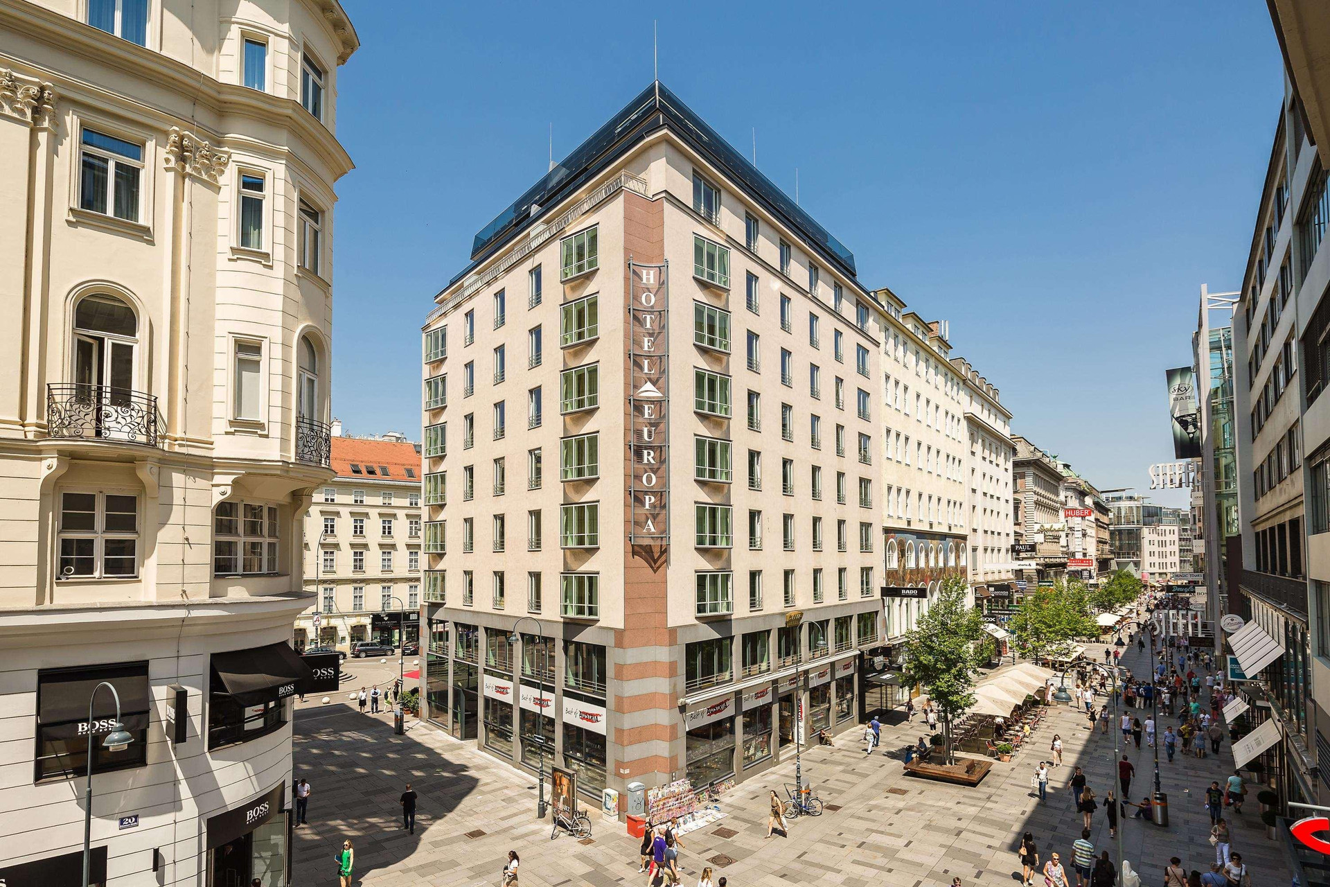 Vista Exterior Austria Trend Hotel Europa Wien
