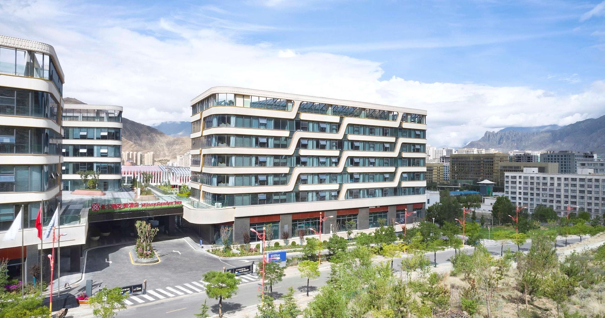 Vista Exterior Hilton Garden Inn Lhasa