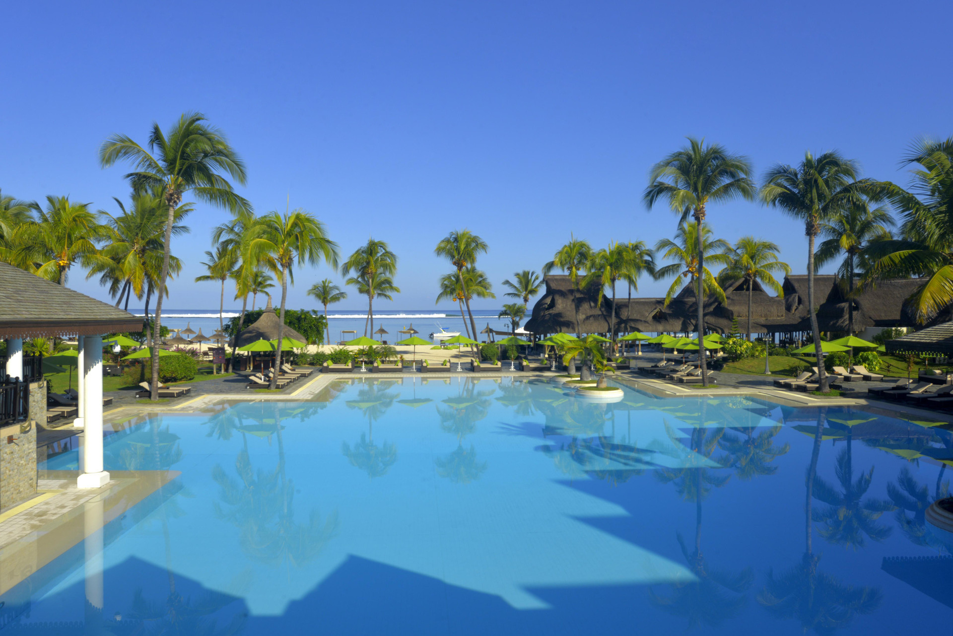 Vista Piscina Sofitel Mauritius L'Imperial Resort & Spa
