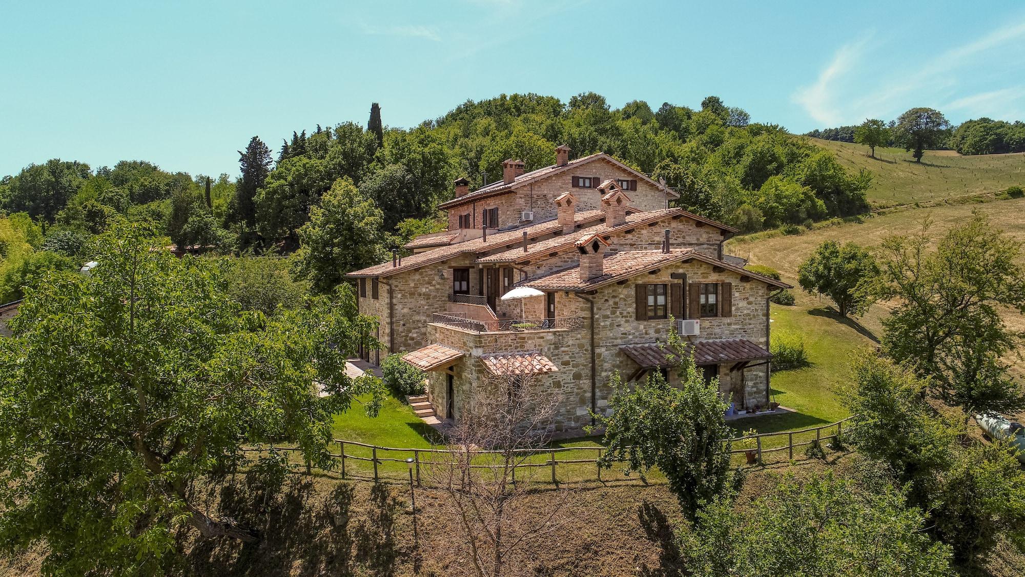 Vista Exterior Agriturismo Fonte Chiara