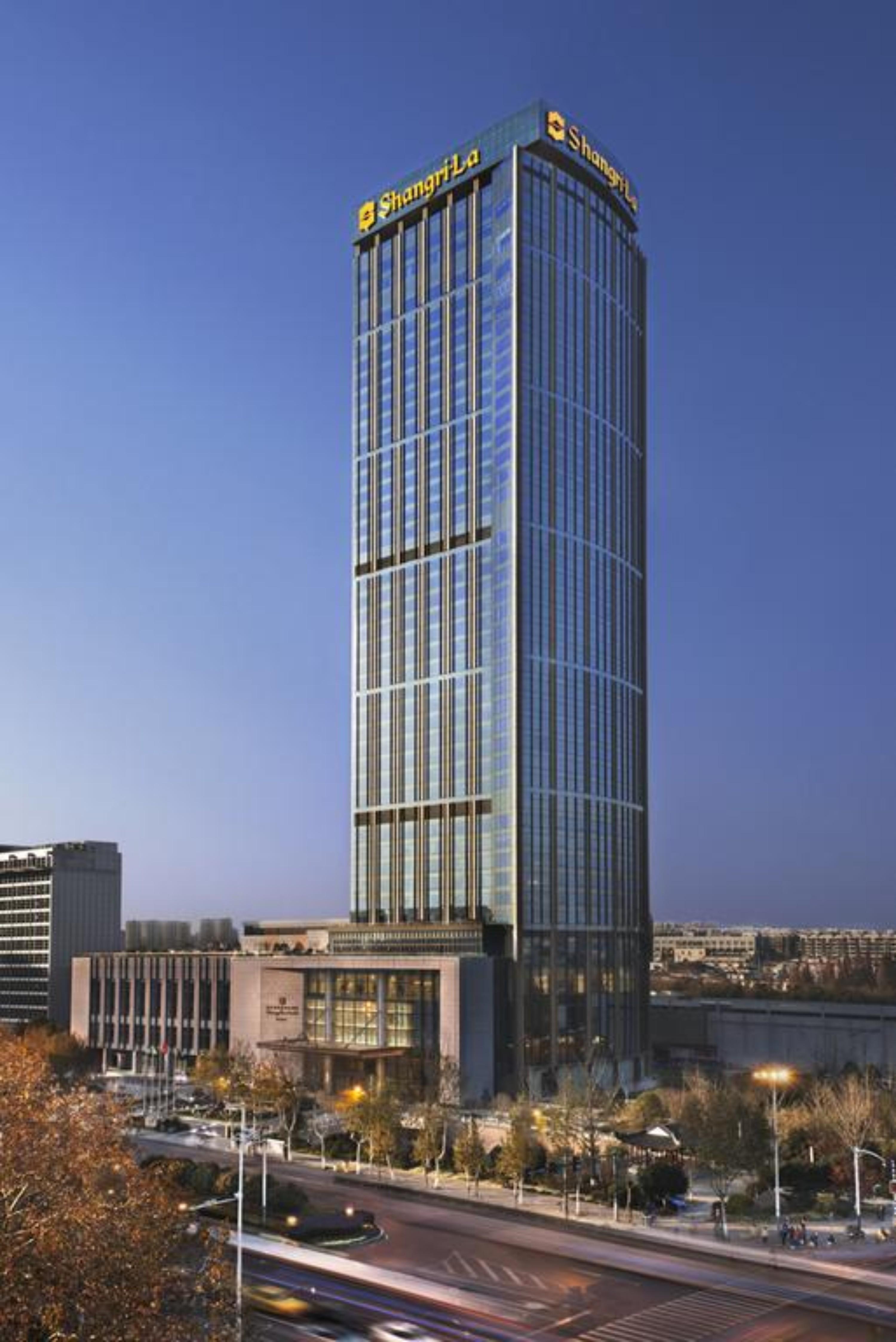Vista Exterior Shangri-La Hotel Nanjing
