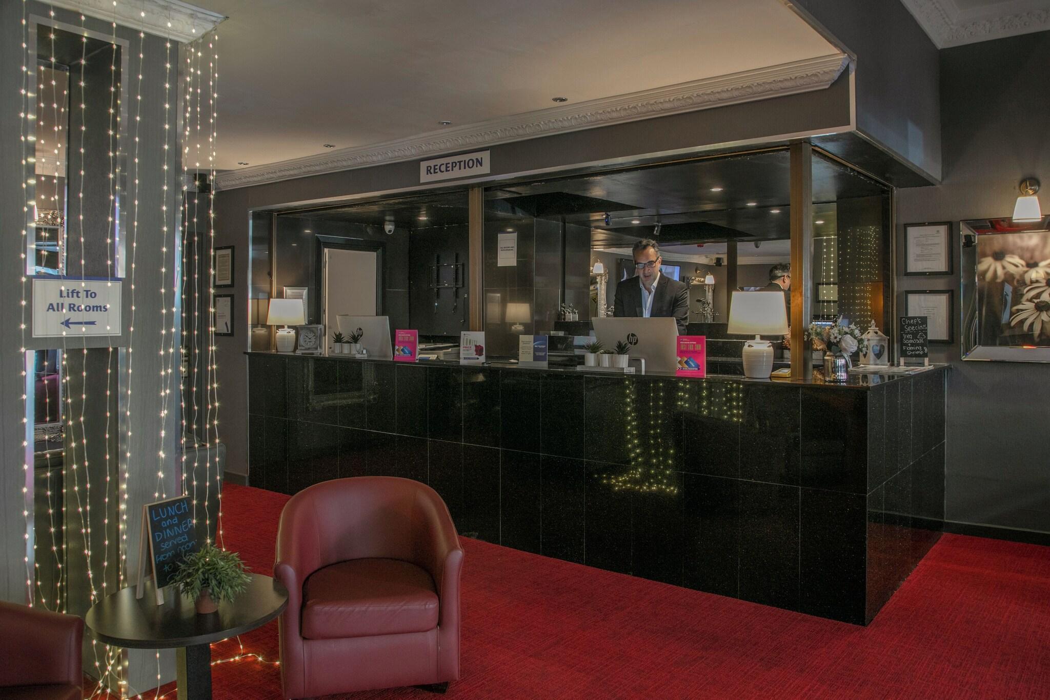 Vista Lobby Best Western Glasgow Hotel