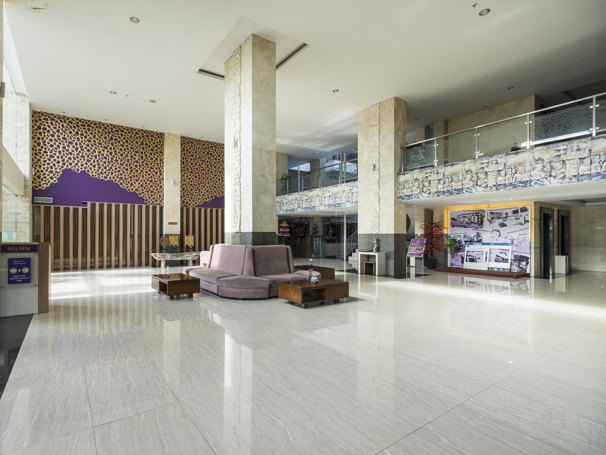 Vista Lobby Quest Hotel San Denpasar by ASTON