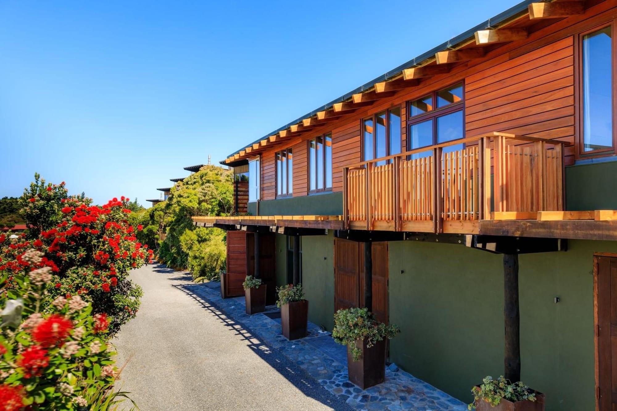 Vista Exterior Hapuku Lodge & Tree Houses