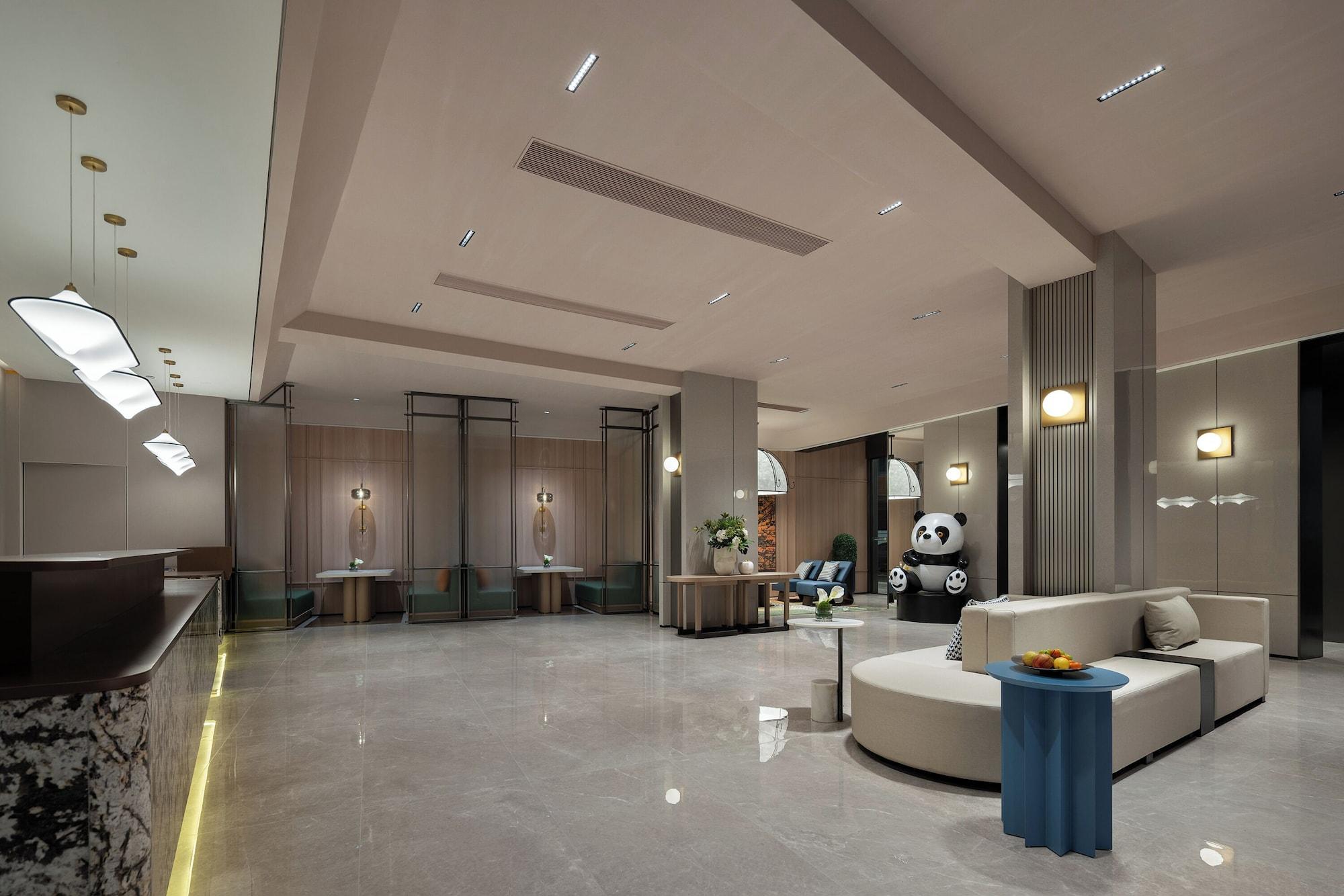 Vista Lobby Casa H Hotel Guangzhou South Railway Station Panyu Dashi Station Metro