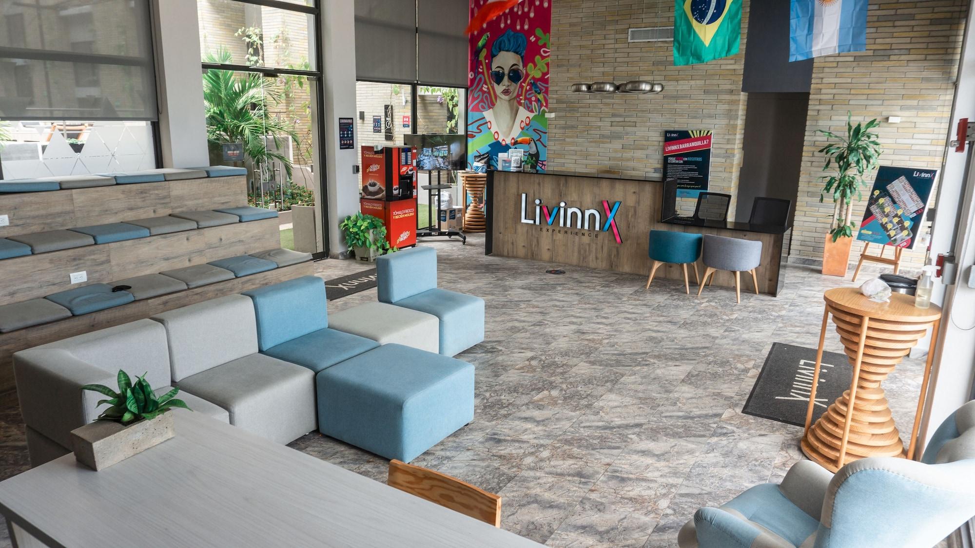 Vista Lobby LivinnX Barranquilla 1