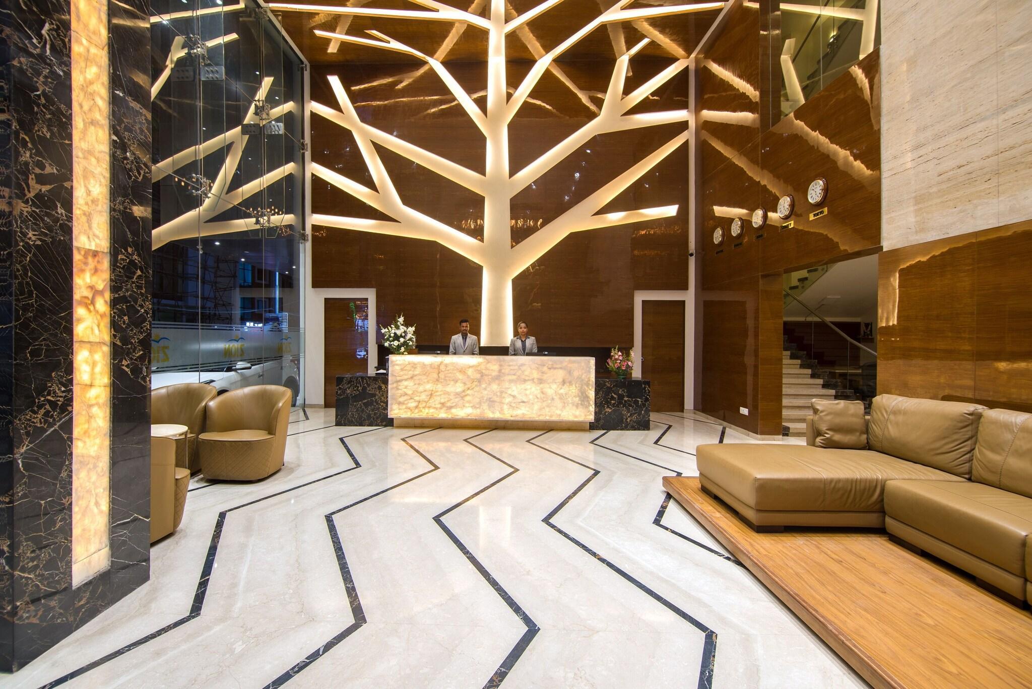 Vista Lobby Zion A Luxurious Hotel Bangalore
