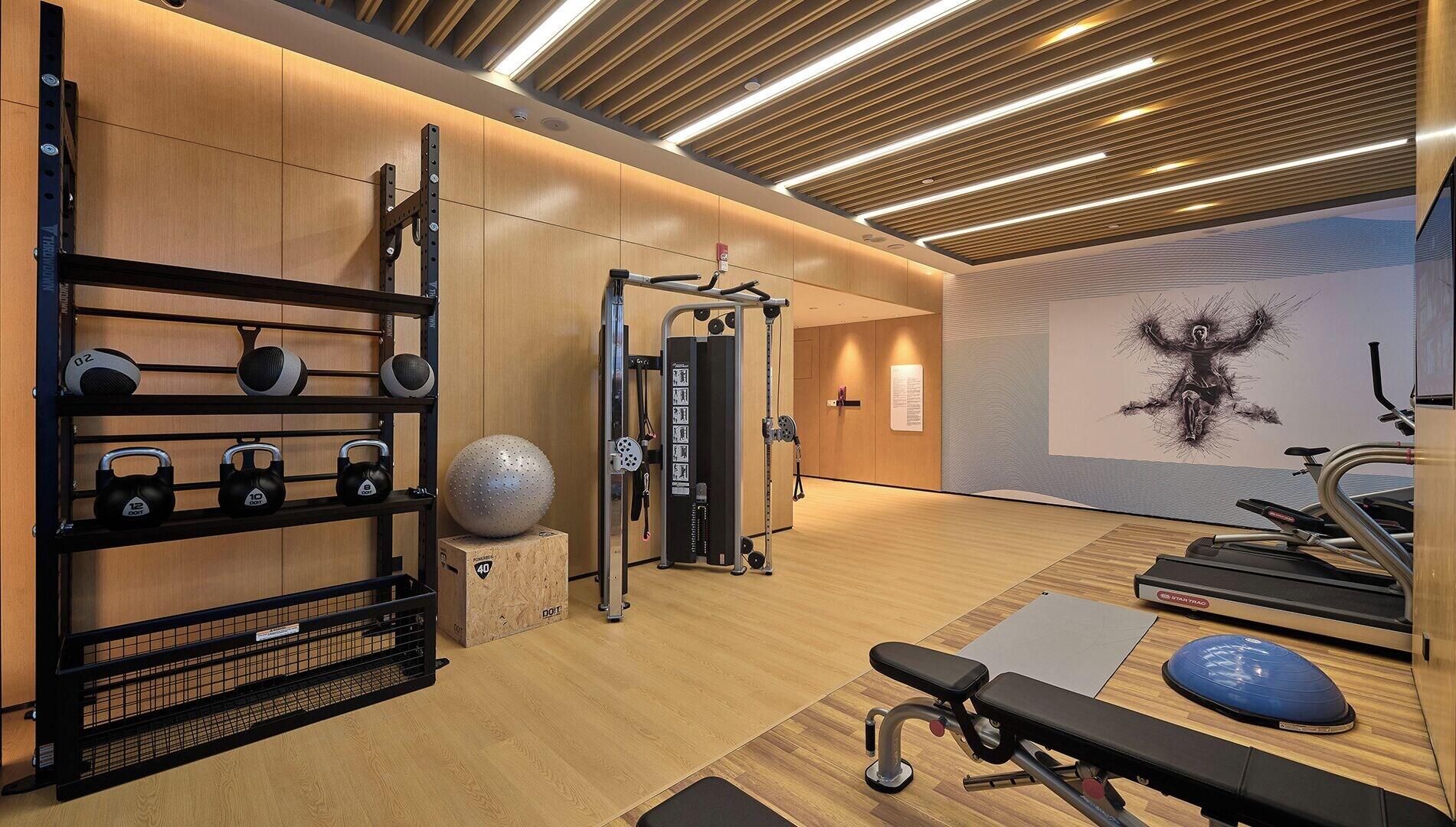 Gimnasio Hilton Garden Inn Liaocheng Jiangbei Shuicheng