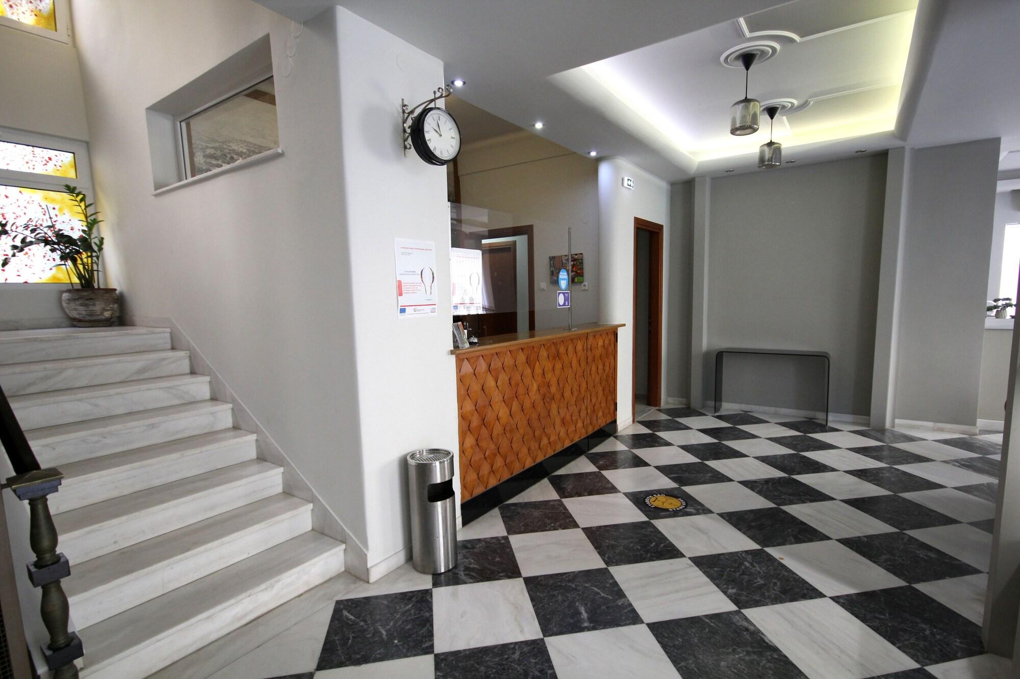 Vista Lobby Mirabello Hotel