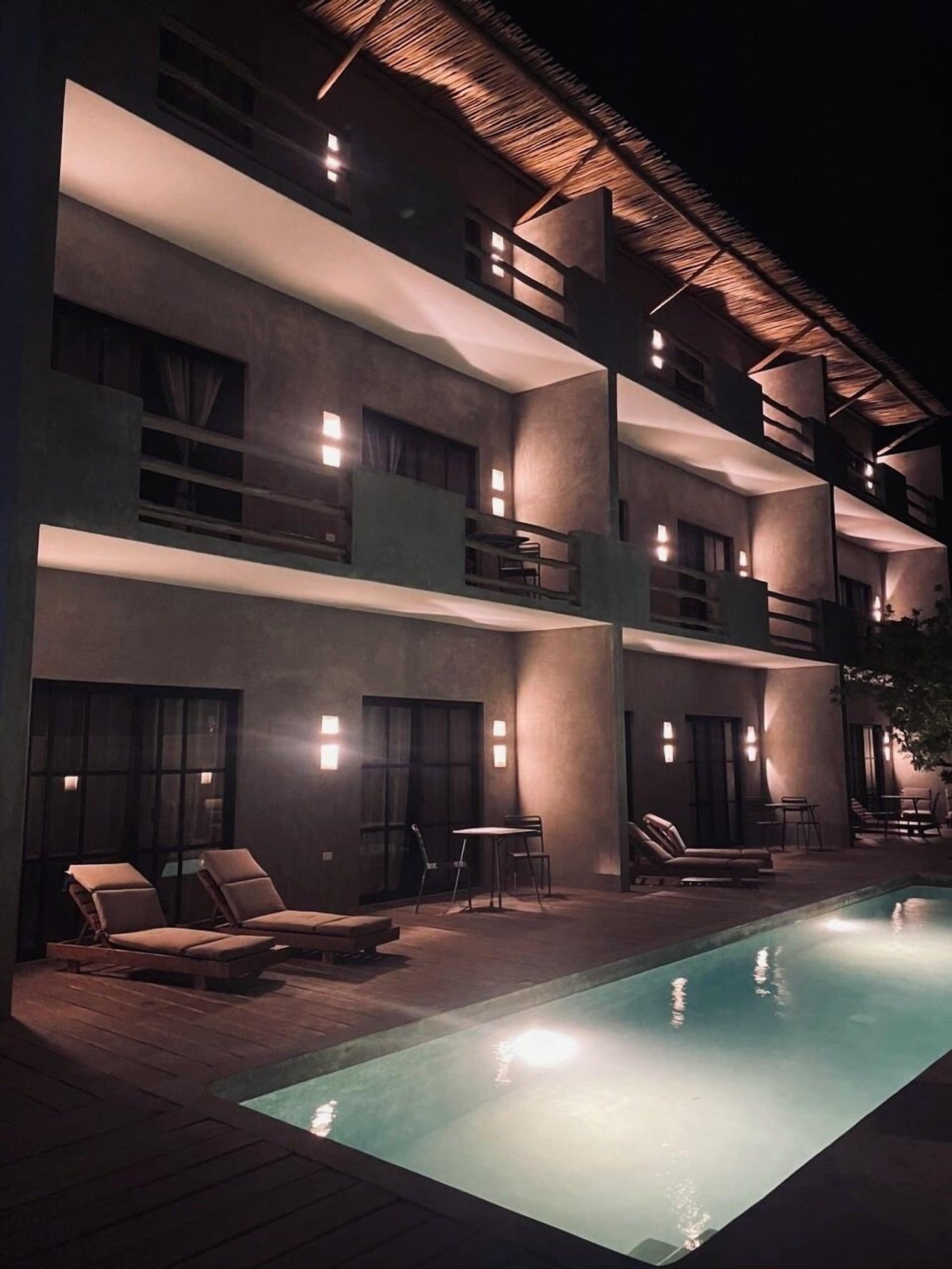 Vista Piscina Suites El Nido Holbox