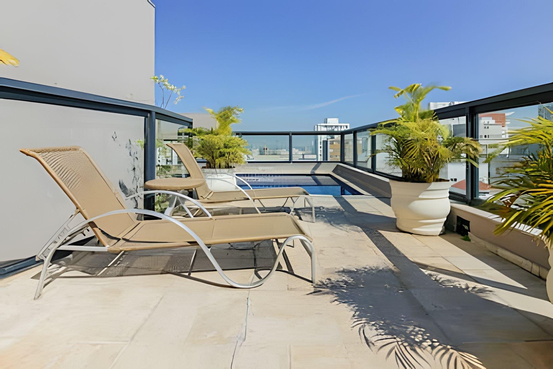 Vista Exterior Flat particular dentro do Hotel Transamérica Bela Cintra + Sofá Cama!