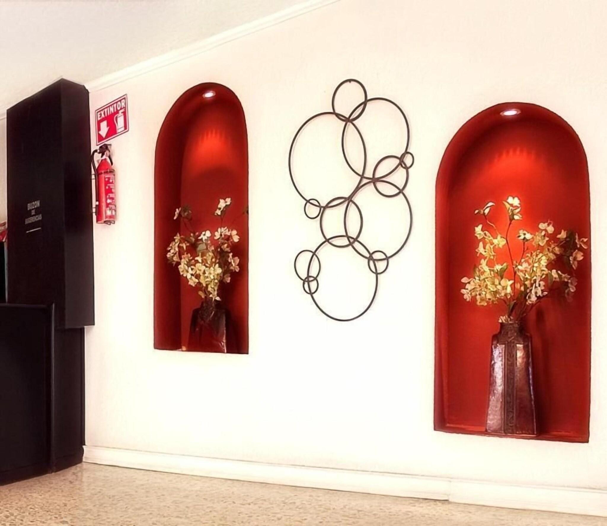 Vista Lobby Hotel Flamingo Juarez