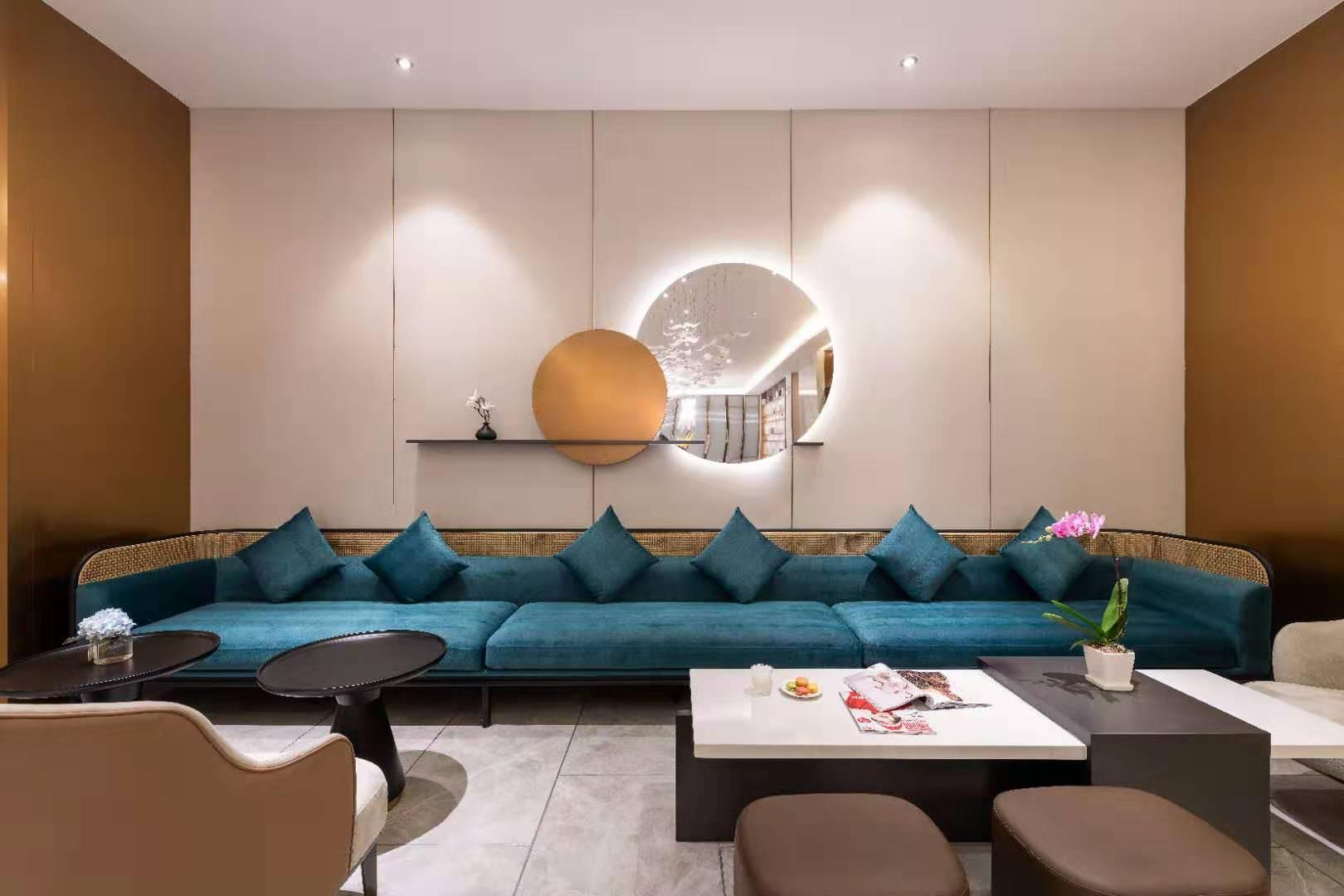 Vista Lobby Crystal Orange Hotel Qingdao Mei Er Road Conventio